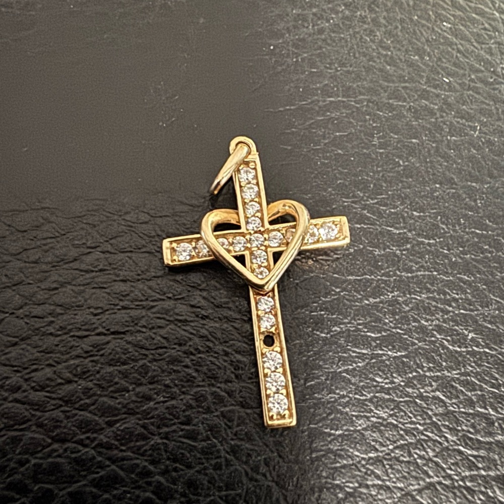 10K gold cross
